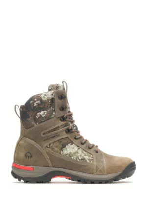 Wolverine Men Outdoor Shoes - Men's Sightline Insulated 7" Boot Gravel/True Timber, Size 7 Medium Width