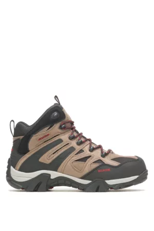 Wolverine Men Outdoor Shoes - Men's Wilderness Composite Toe Boot Gravel, Size 8 Medium Width