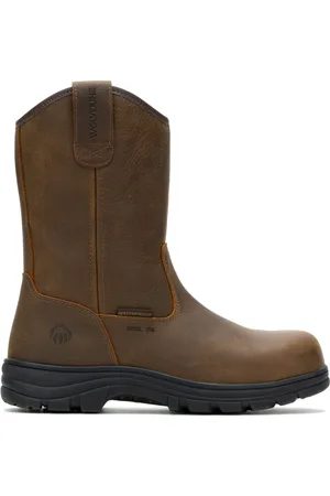 Wolverine Carlsbad Steel-Toe Work Wellington , Size 7 Extra Wide Width